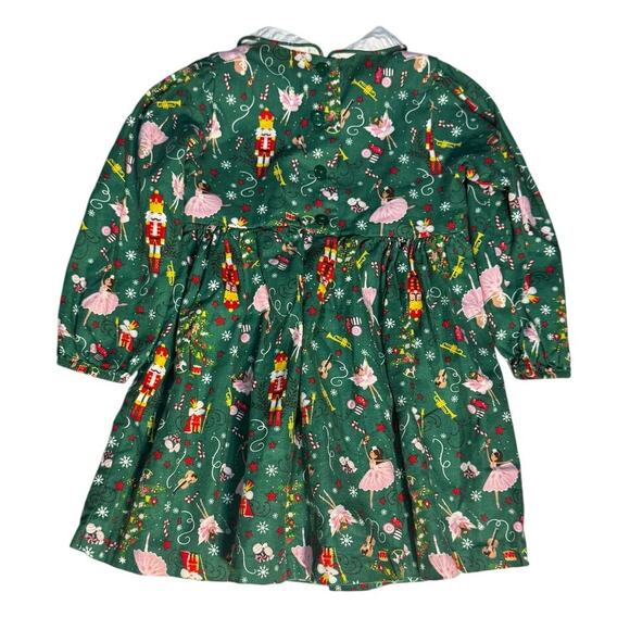 Iris & Ivy Baby Girls Nutcracker Smocked Holiday Dress – Size 24M - Picture 2 of 4